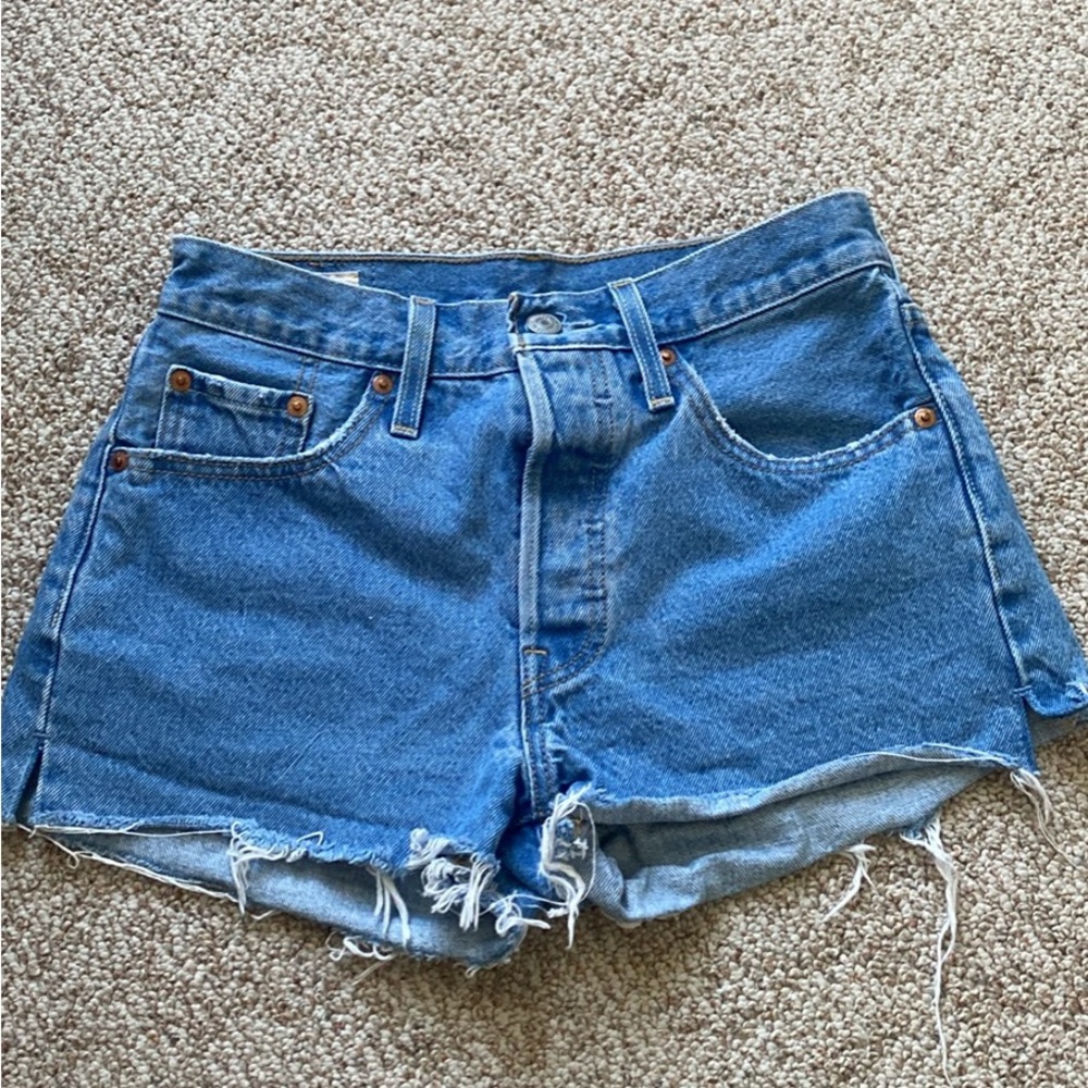 501 Levi Jean Shorts